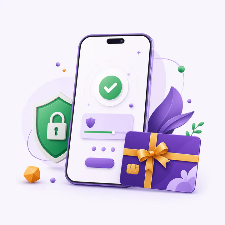 Secure GiftznMoney checkout